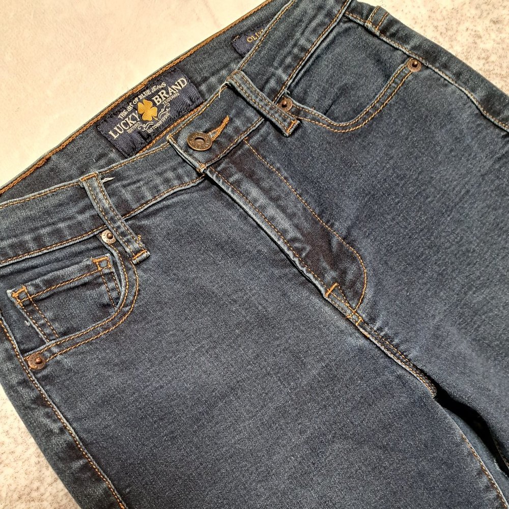 Lucky Brand womens Olivia Skinny Crop Jeans Size 2/26